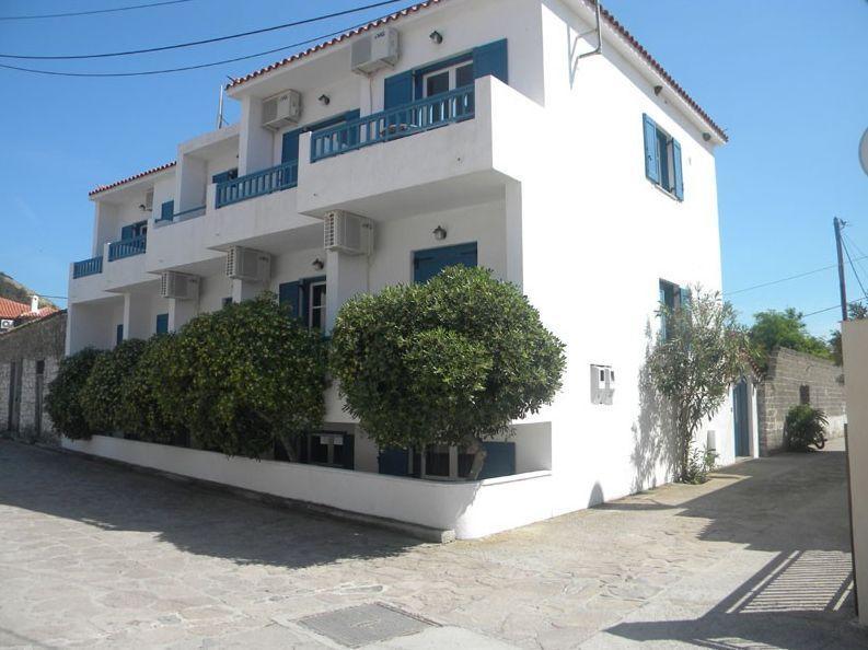 Ostria Eressos Rooms Skala Eresou Exterior photo
